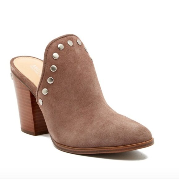 Michael Kors || "Louise" Suede Mules - Picture 1 of 6